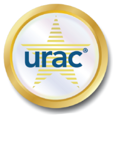 Specialty pharmacy accreditation seal for URAC